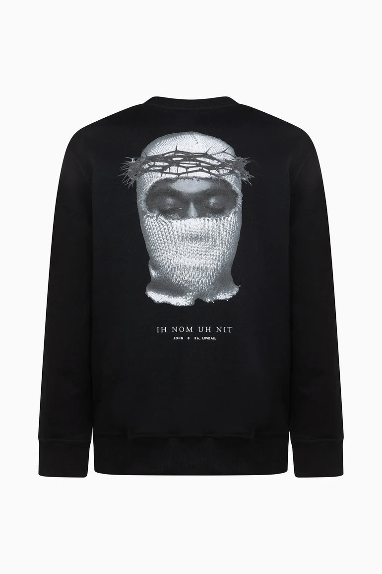 Crowned Mask Crewneck Ih Nom Uh Nit IH NOM UH NIT sweater.