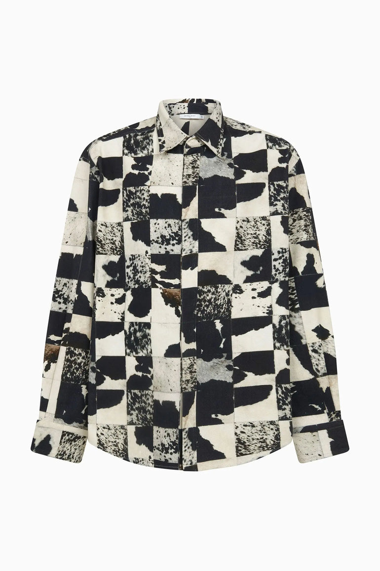 OVERSHIRT IN CANVAS COW Ih Nom Uh Nit IH NOM UH NIT shirt.