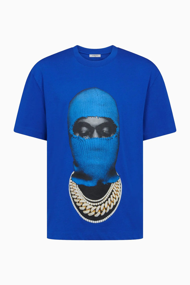 T-shirt with mask20 blue - IH NOM UH NIT