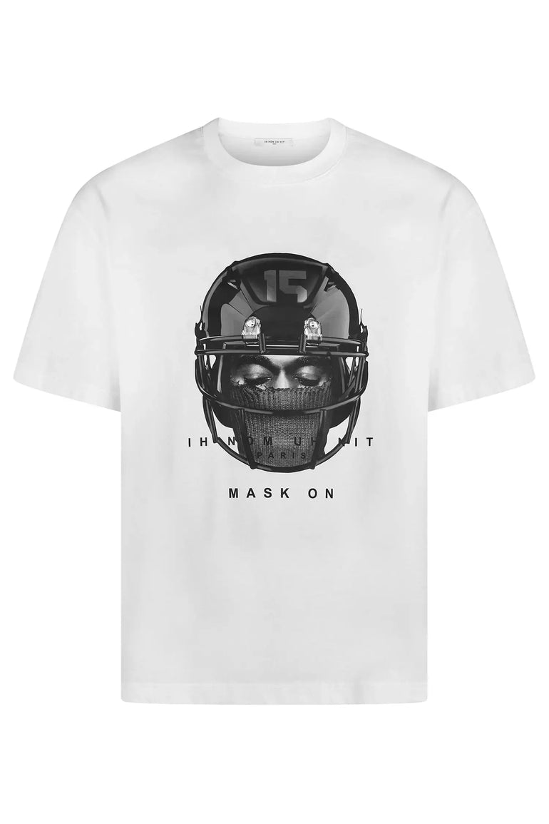 T-Shirt with NFL Helmet Graphic Ih Nom Uh Nit IH NOM UH NIT t-shirt.