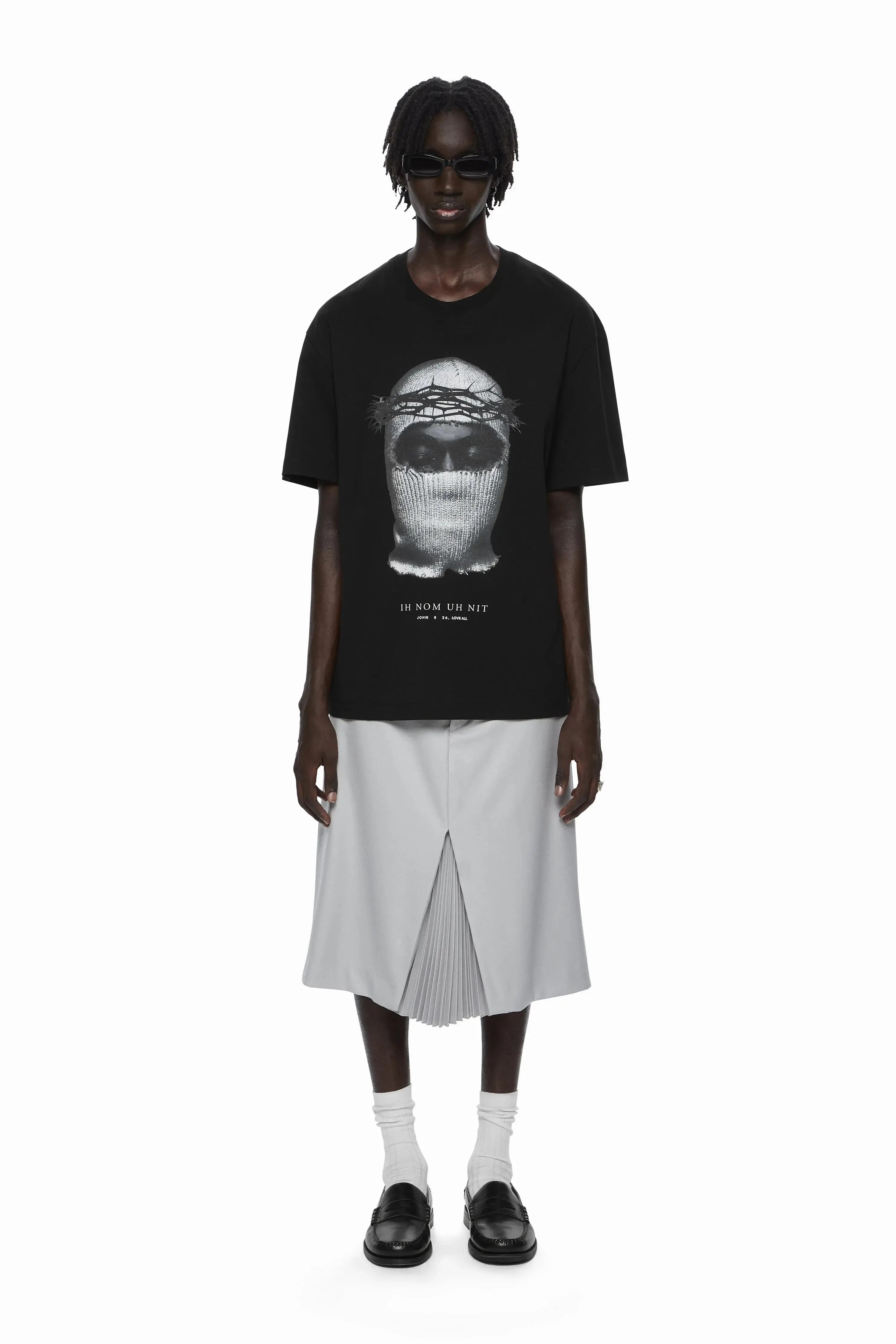 Crowned Mask T-Shirt | IH NOM UH NIT Material: 100