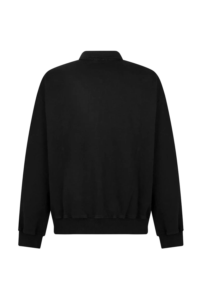 Fleece Polo Shirt with Silicone Logo Ih Nom Uh Nit t-shirt