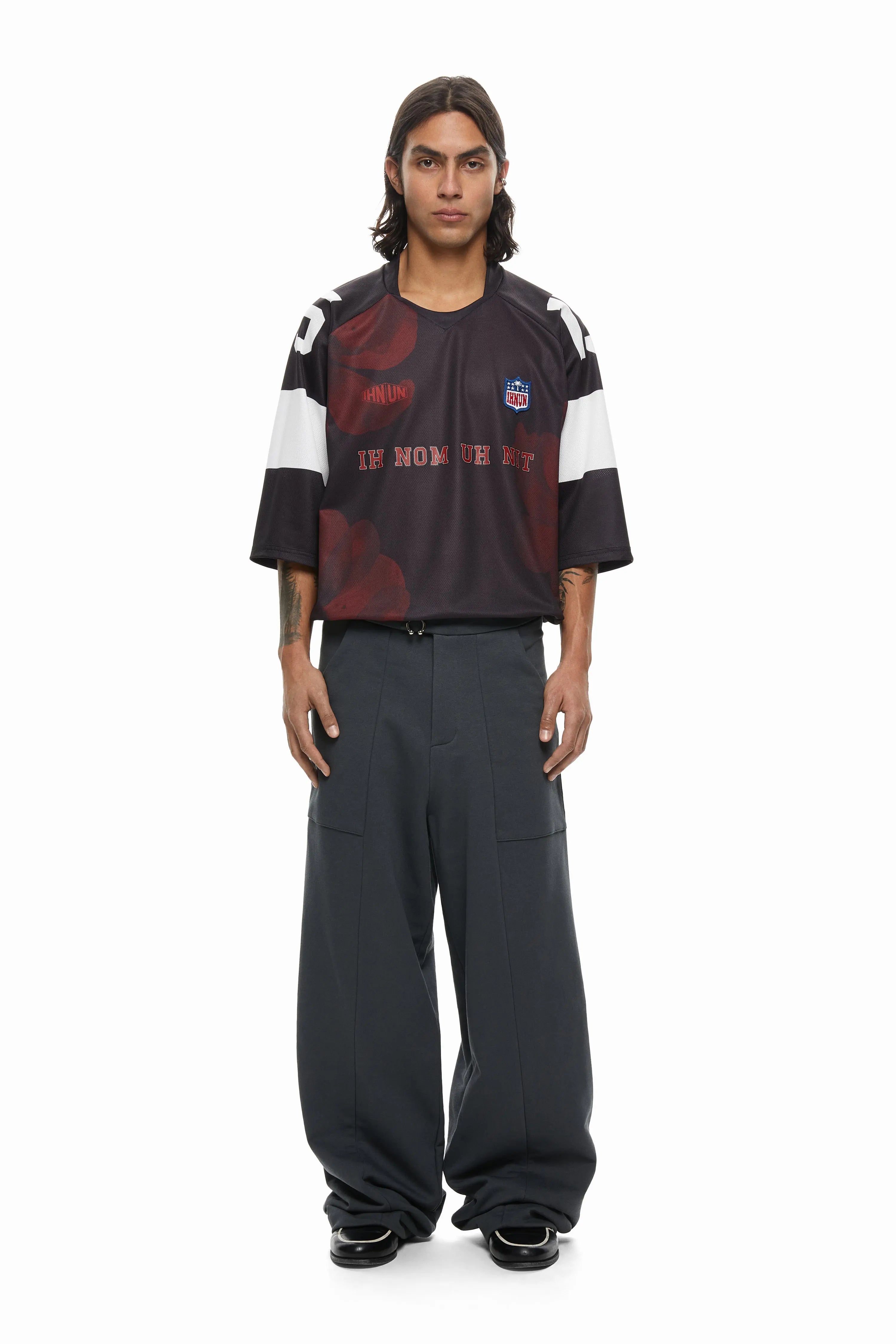 Floral Accent Sports Jersey Ih Nom Uh Nit t-shirt