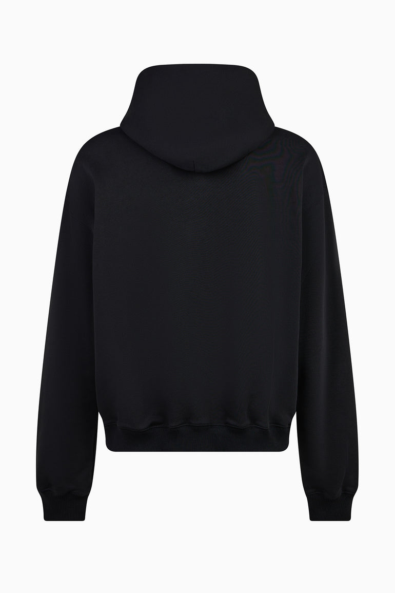 IH NOM UH NIT black hoodie with Diamond Glove hotfix crystal print