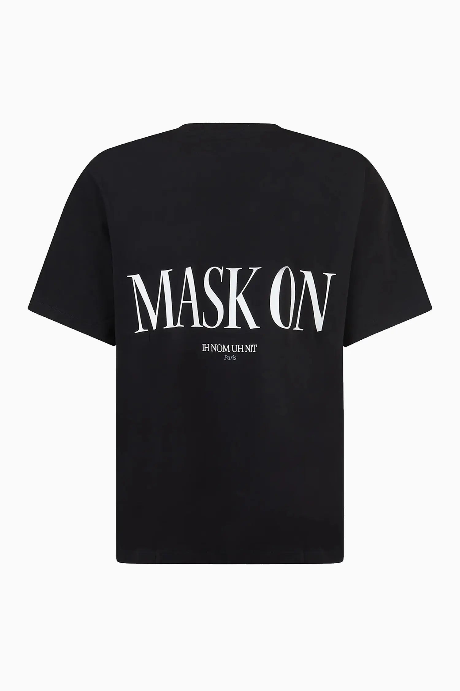 Marble Mask T-Shirt with logo - IH NOM UH NIT
