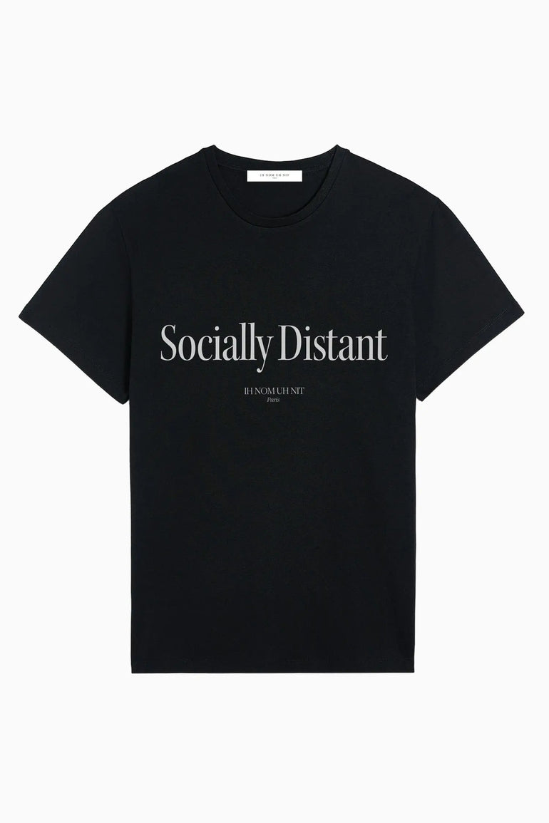 Socially Distant T-shirt with Marble Mask - IH NOM UH NIT