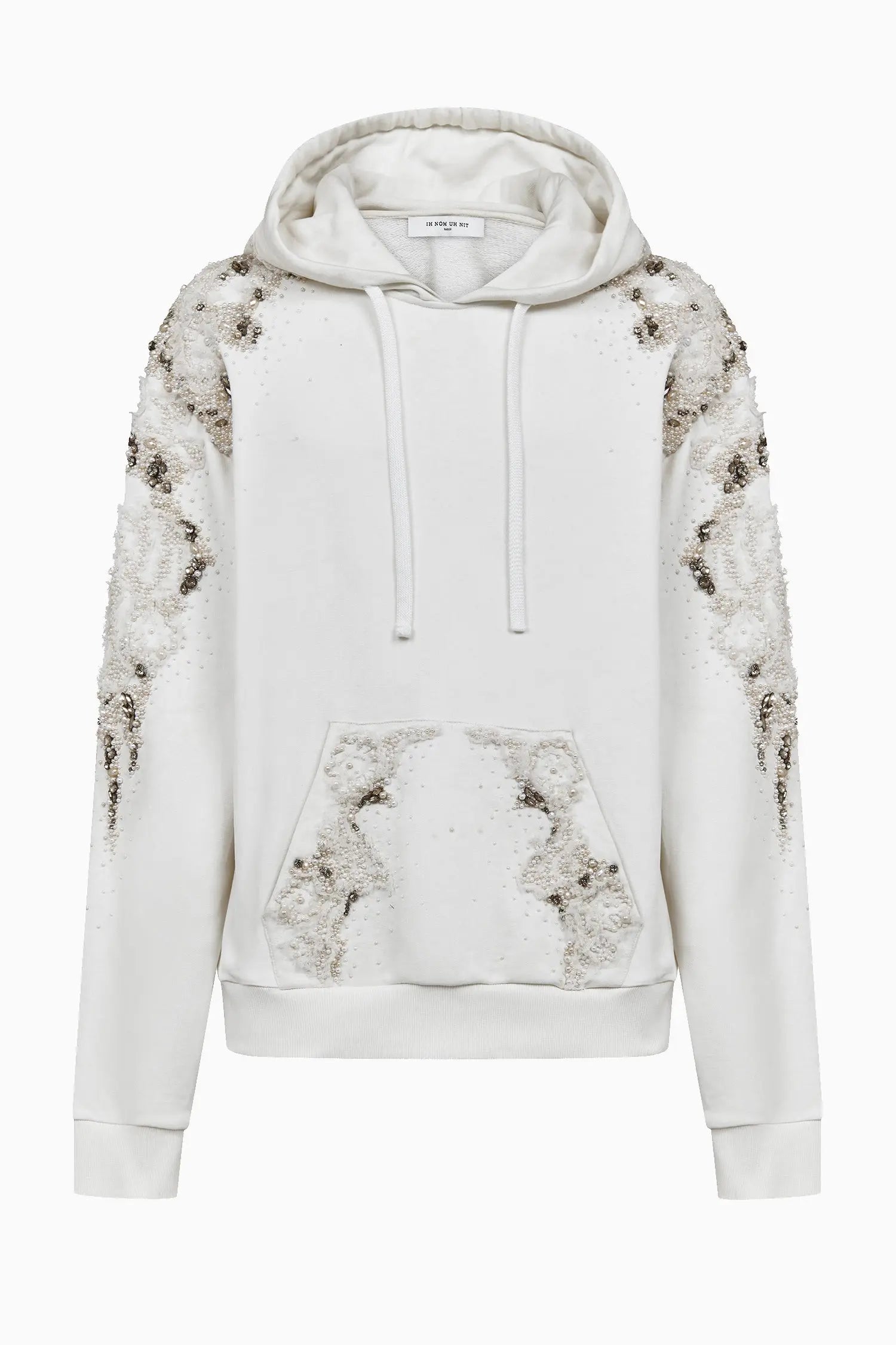 Embroidered hoodie - IH NOM UH NIT