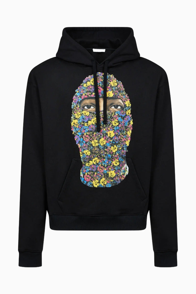 FLORAL MASK HOODIE - IH NOM UH NIT