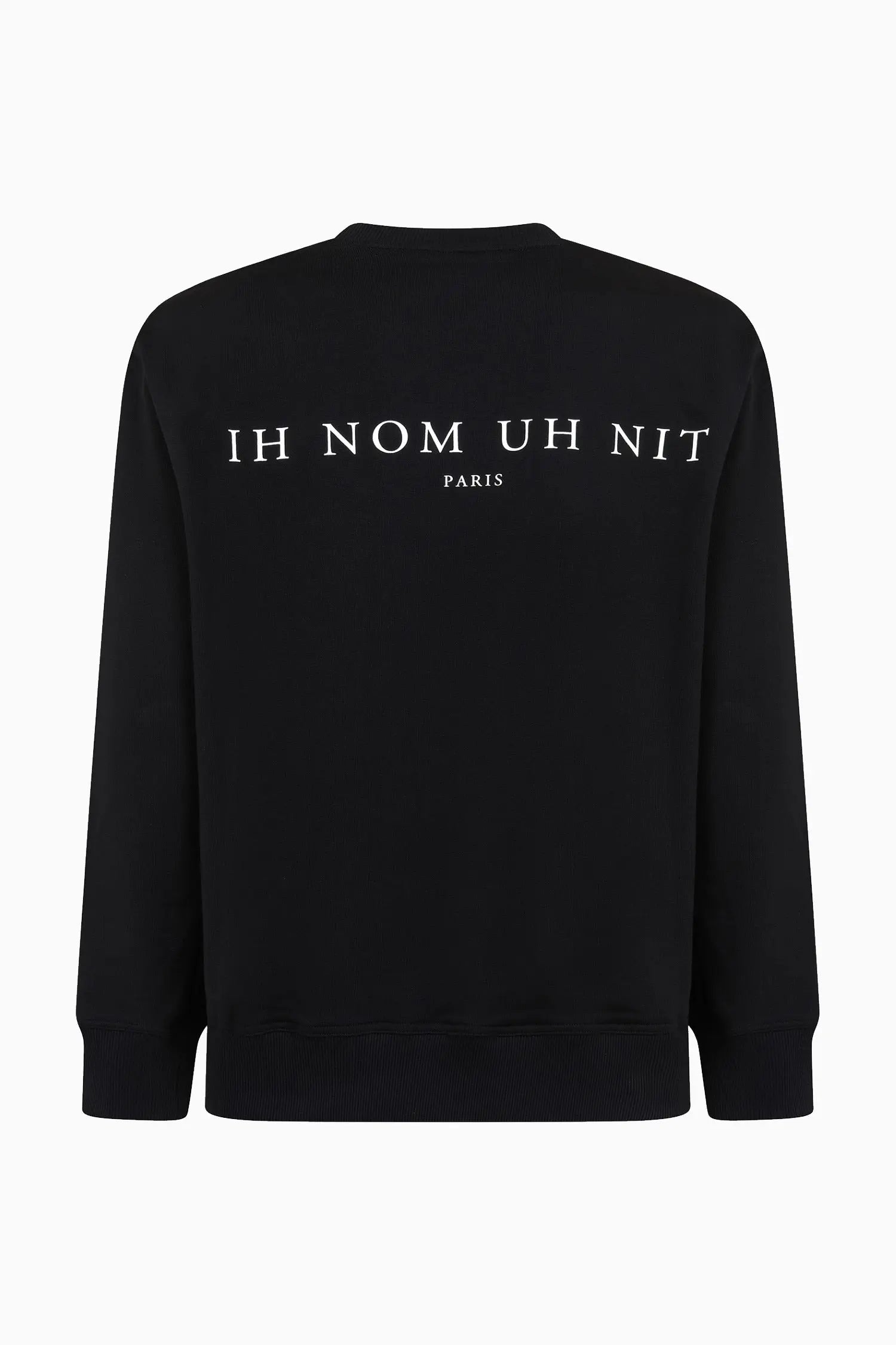 CREWNECK WITH MASK AND ROSES Ih Nom Uh Nit.