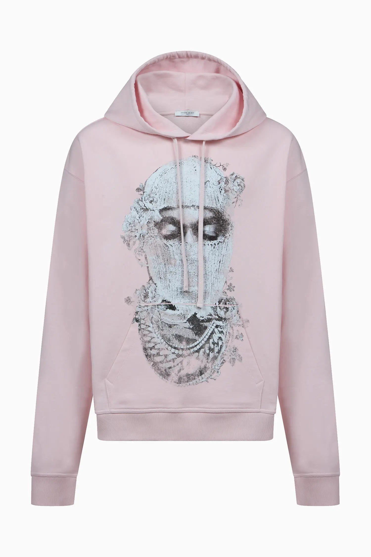 Hoodie with mask roses | IH NOM UH NIT Composition100