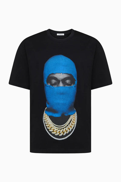 ★関税込★IH NOM UH NIT★MASK MARBLE EFFECT RELAXED FIT T Socially Distant T-shirt with Marble Mask | IH NOM UH NIT
