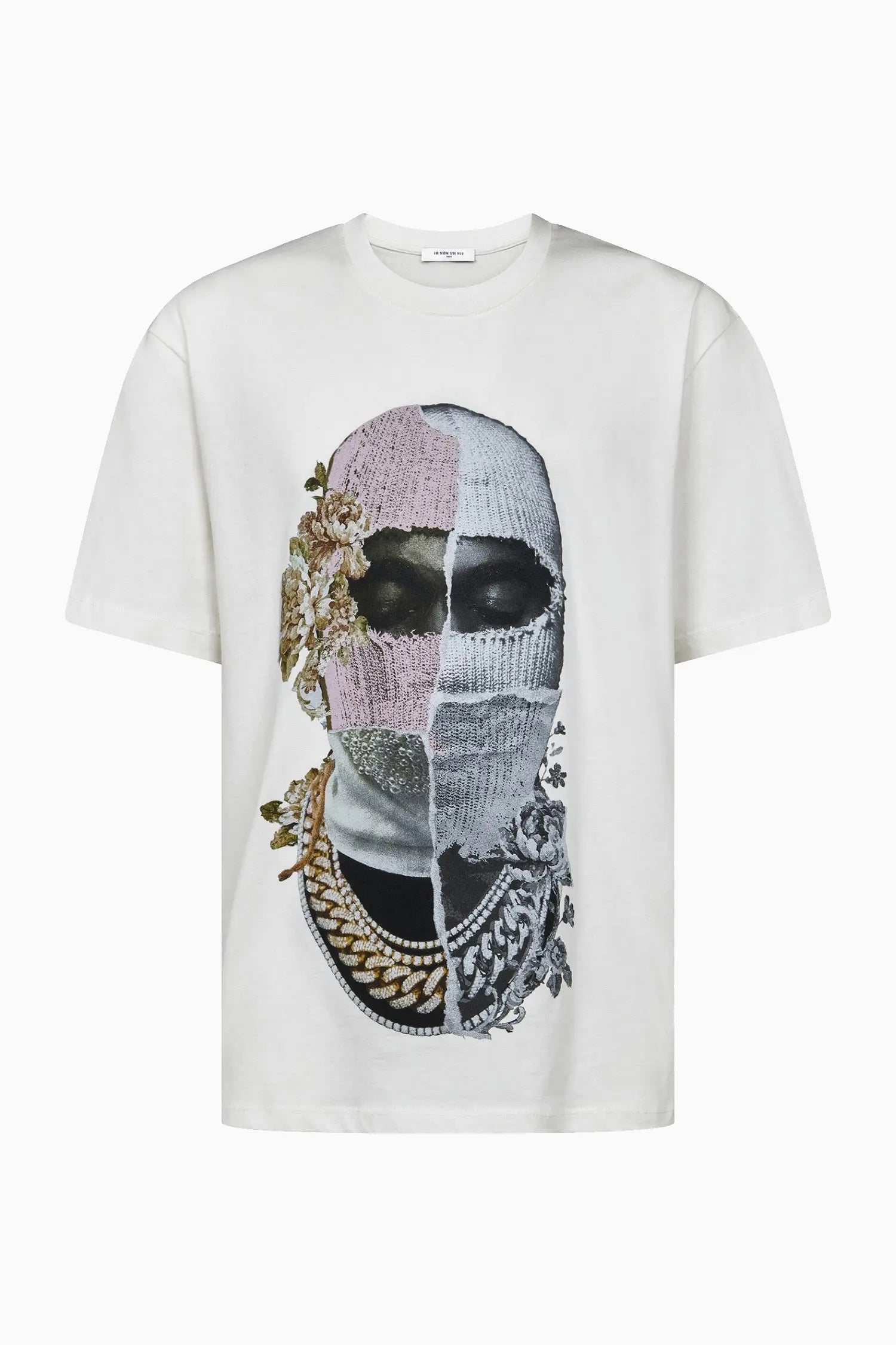 NEWSPAPER MASK TSHIRT - IH NOM UH NIT