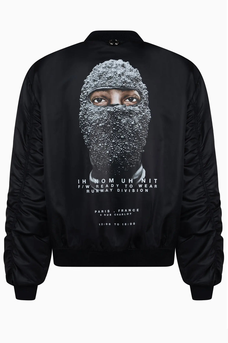 Oversized Mask Bomber Jacket
