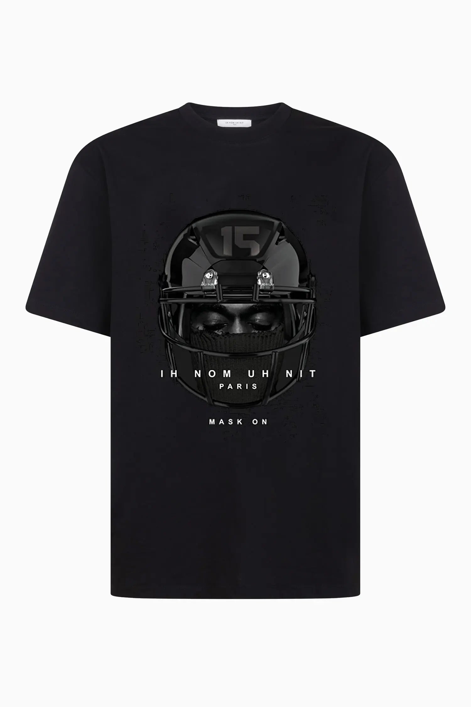 T-Shirt with NFL Helmet Graphic Ih Nom Uh Nit IH NOM UH NIT t-shirt.
