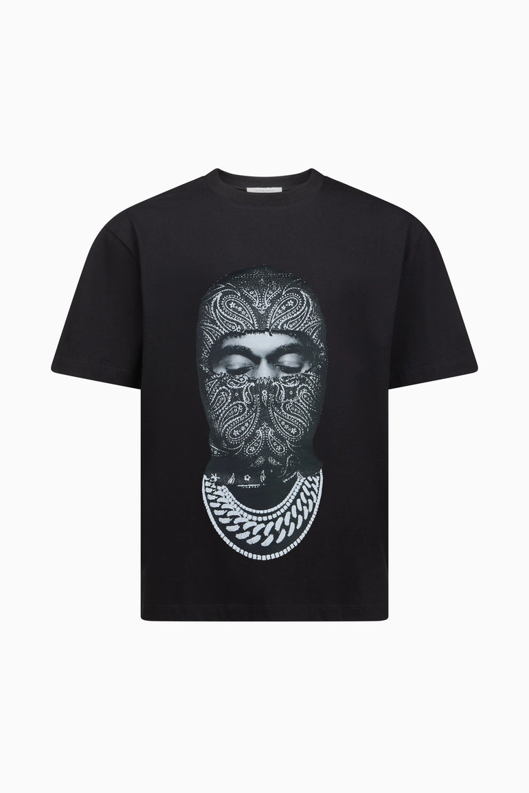 T-Shirt with Paisley Mask Graphic Ih Nom Uh Nit t-shirt
