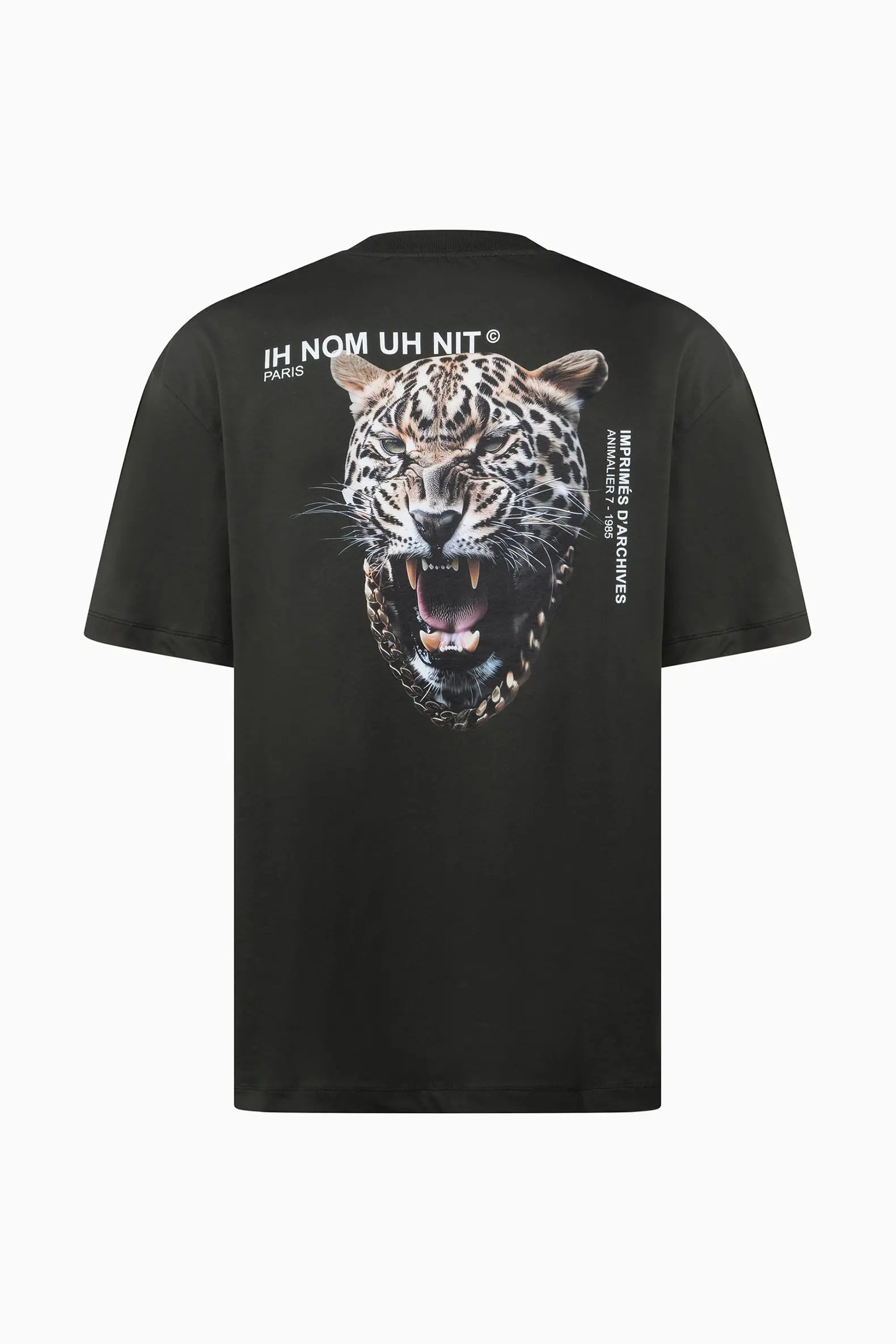 T-Shirt with leopard on back Ih Nom Uh Nit t-shirt