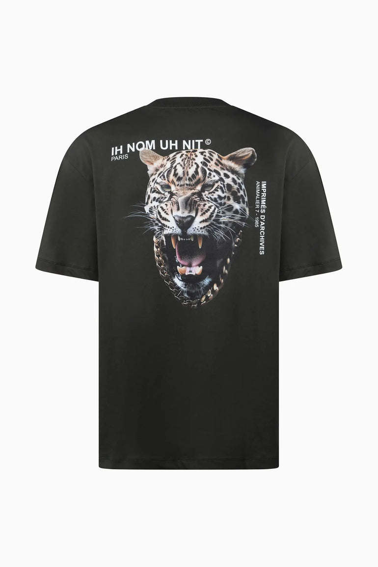 T-Shirt with leopard on back Ih Nom Uh Nit t-shirt