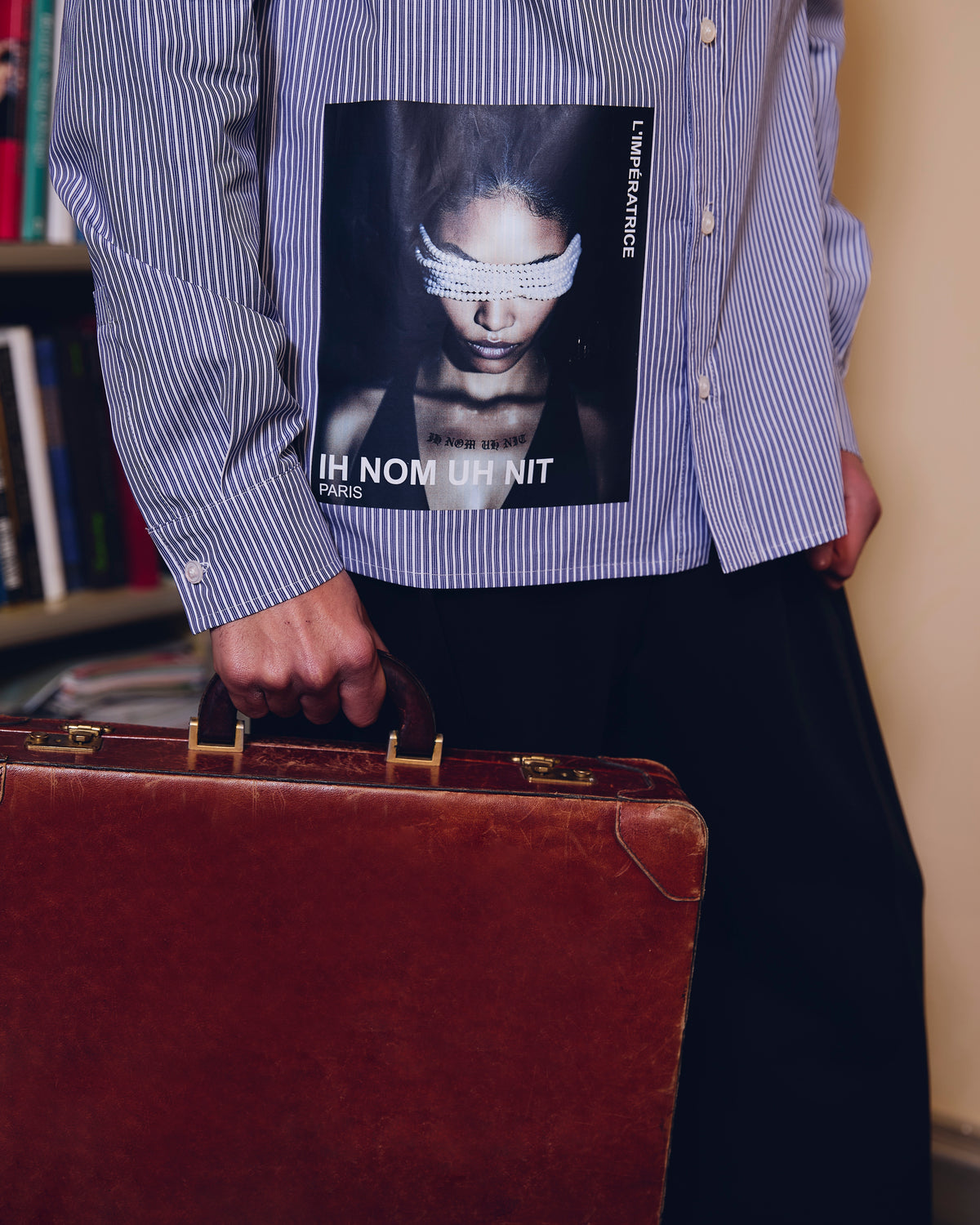 IH NOM UH NIT Fall Winter 2026 fashion editorial featuring styled menswear outfits from the Shop the Look selection.