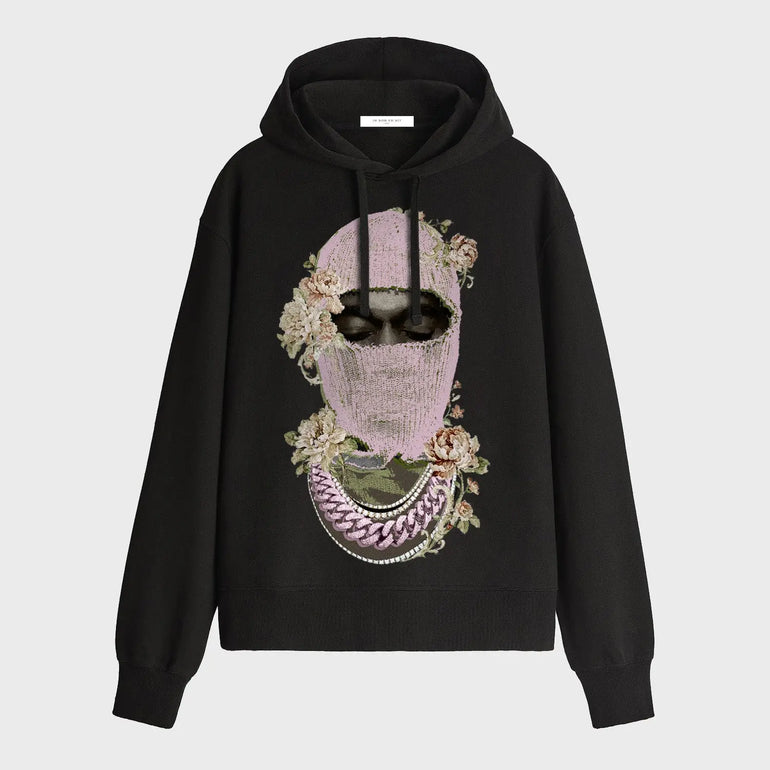 Hoodie Mask Roses with logo - IH NOM UH NIT