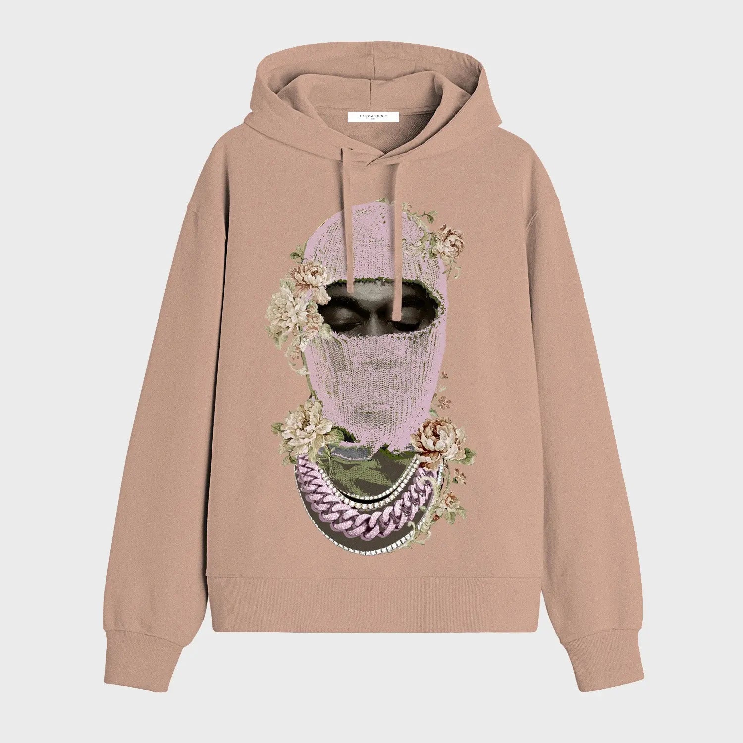 Hoodie Mask Roses with logo - IH NOM UH NIT